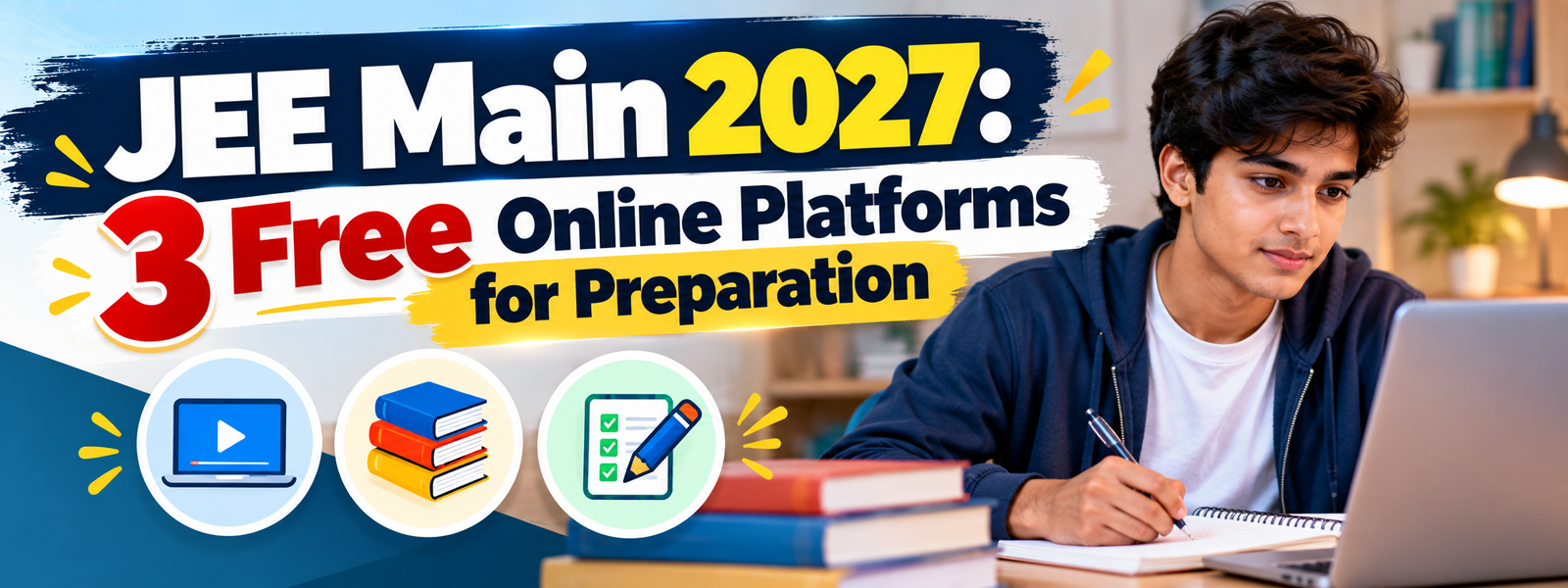 JEE Main 2027: 3 Free Online Platforms for Preparation